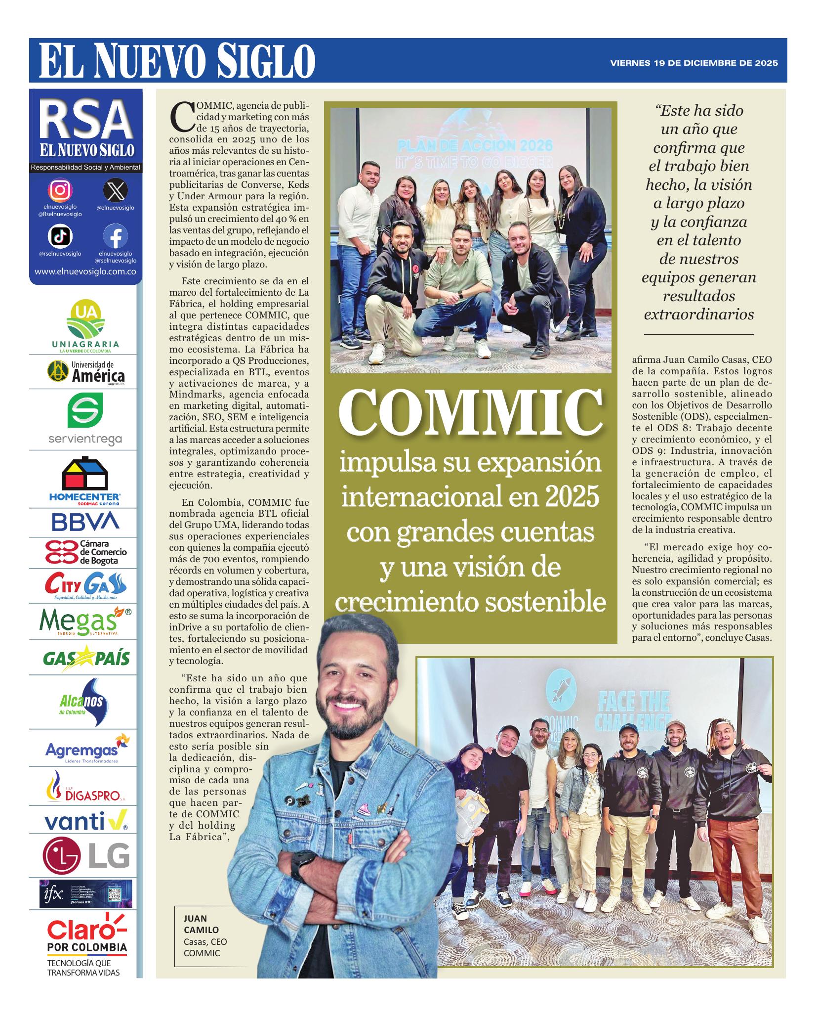 El Nuevo Siglo — 2026
